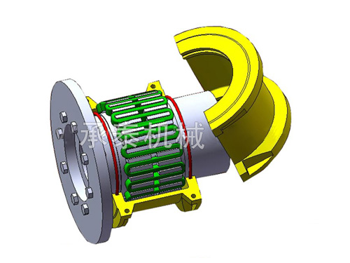 <b>JSP型帶制動(dòng)盤蛇形彈簧聯(lián)軸器</b>